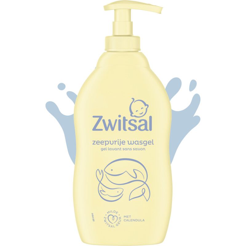 Een afbeelding van Zwitsal Baby zeepvrije wasgel