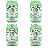 Lowlander Cool earth lager 4-pack