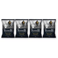 Tyrrells Chips truffle & sea salt 4-pack