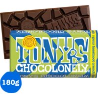 Een afbeelding van Tony's Chocolonely Reep puur romige hazelnoot