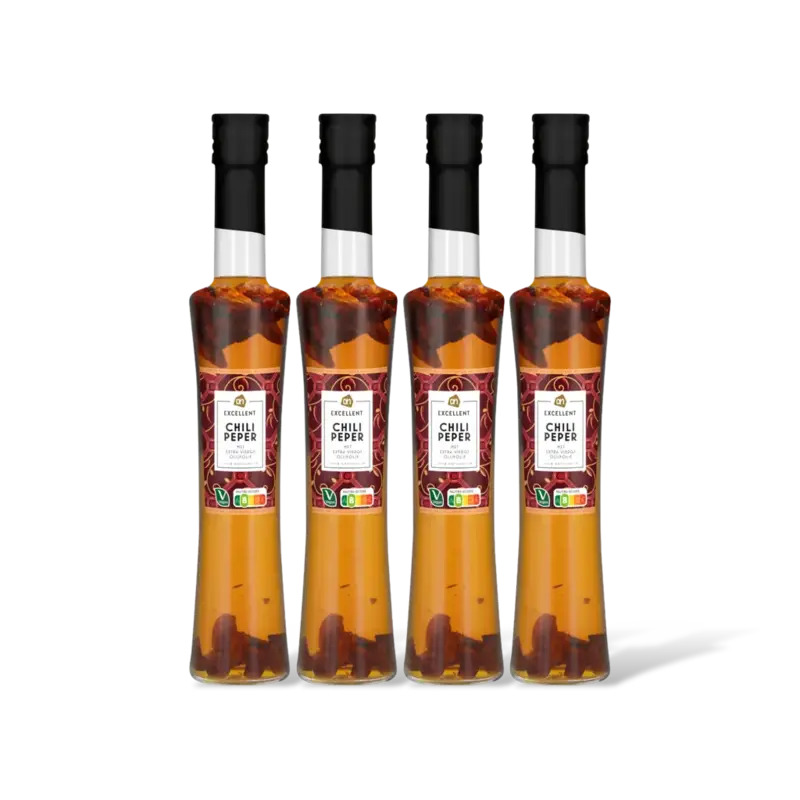 AH Excellent Olijfolie chillipeper 4-pack