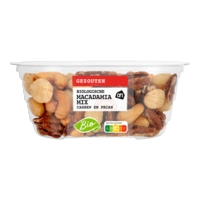 AH Biologisch Macadamiamix gezouten