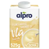Alpro Plantaardige variatie vla vanillesmaak