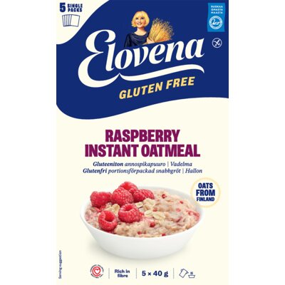 pdp-image-Elovena Raspberry instant oatmeal glutenvrij
