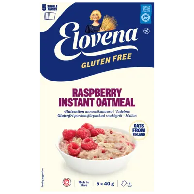 pdp-image-Elovena Raspberry instant oatmeal glutenvrij