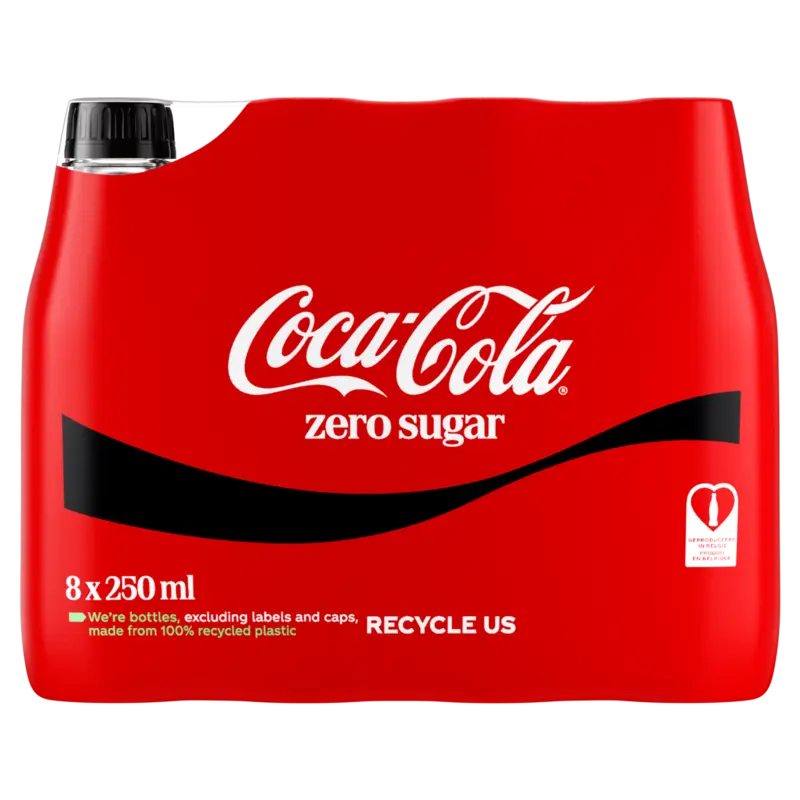 Coca-Cola Coca-Cola Zero pet 8x25cl BEL