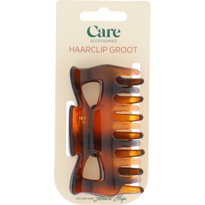 pdp-image-Care Accessories haarclip groot bruin