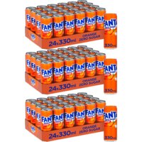 Een afbeelding van Fanta Orange Zero Sugar 3-tray pakket