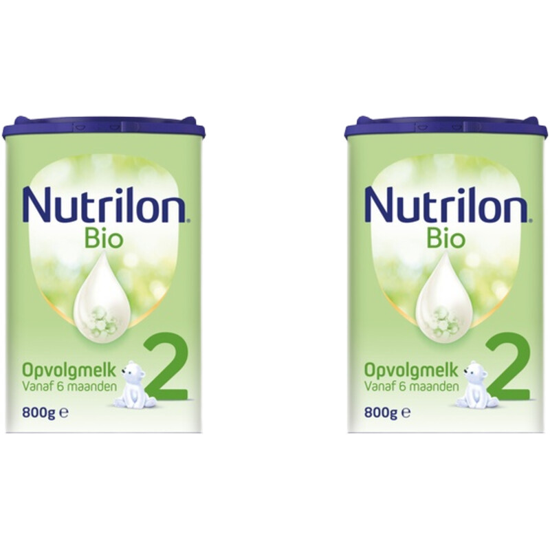 Een afbeelding van Nutrilon Bio 2 6+ maanden 2-pack