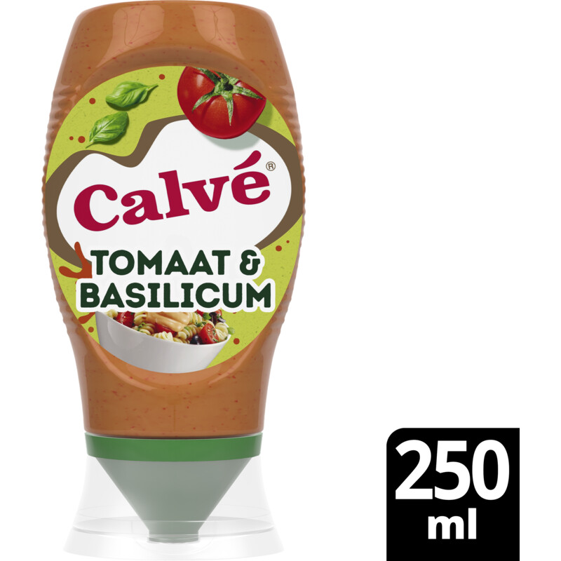 Een afbeelding van Calvé Tomaat & basilicum
