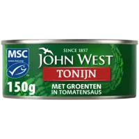 John West Tonijnstukken met groente