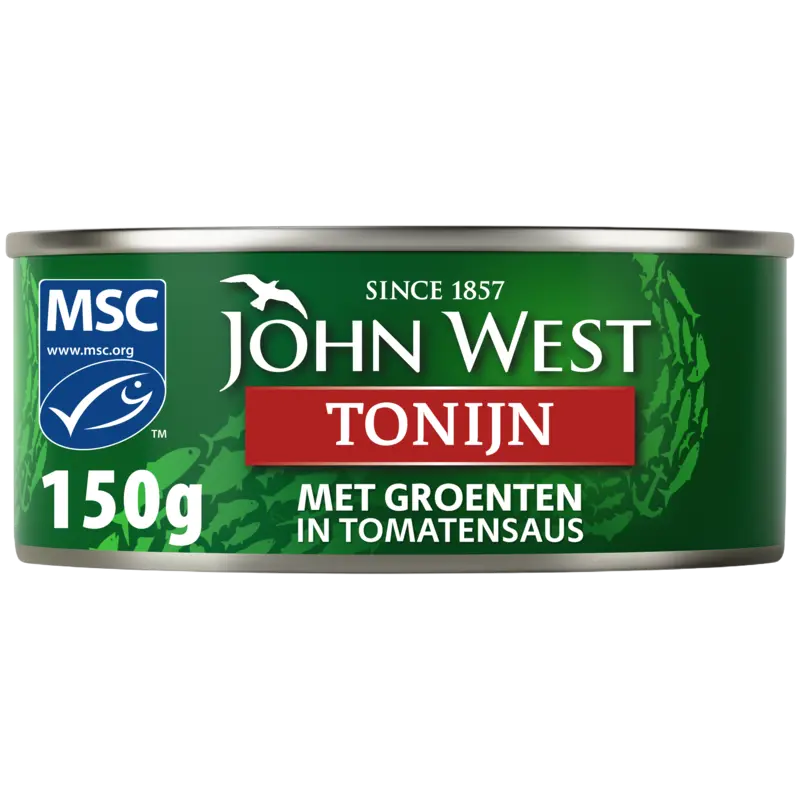 Tonijnstukken met Groenten in Pikante Tomatensaus
