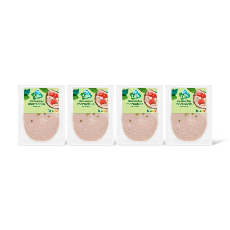 Plantaardige mortadella met pistache 4pk