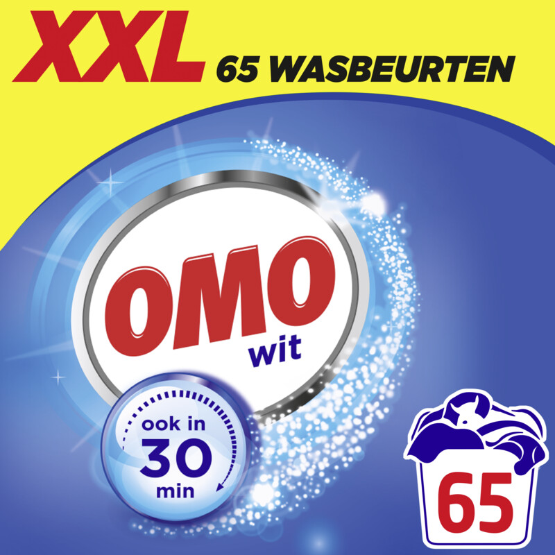 Omo Poeder wasmiddel wit