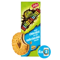 Lotus Dinosaurus gevuld melkchocolade bel