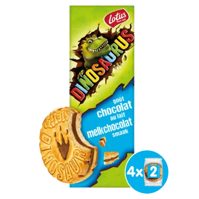 pdp-image-Lotus Dinosaurus gevuld melkchocolade bel