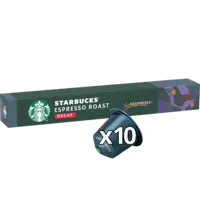 Starbucks Nespresso decaf espresso roast capsules