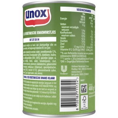 pdp-image-Unox Vegetarische knaks