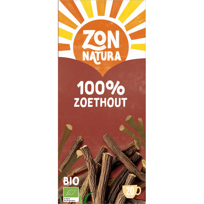 Een afbeelding van Zonnatura 100% zoethout kruideninfusie
