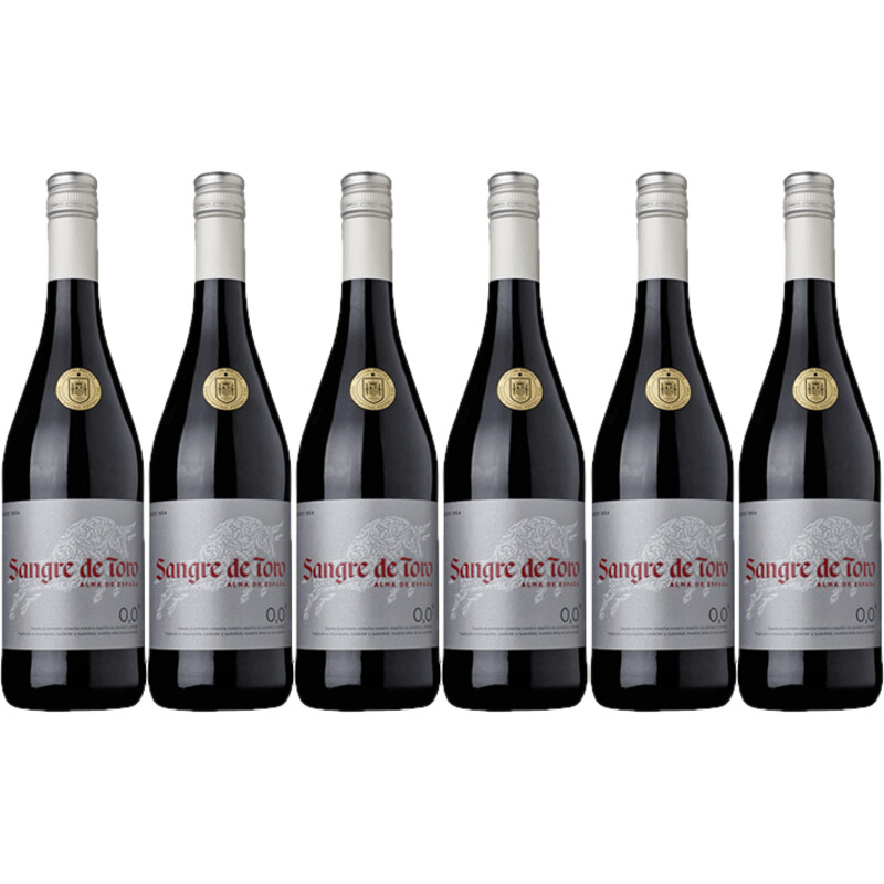 Een afbeelding van Sangre de Toro Rood alcoholvrij 6 flessen