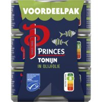 Een afbeelding van Princes Tonijnstukken olijfolie voordeelpak