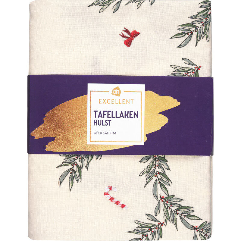 Een afbeelding van AH Excellent Tafellaken hulst 140x24cm