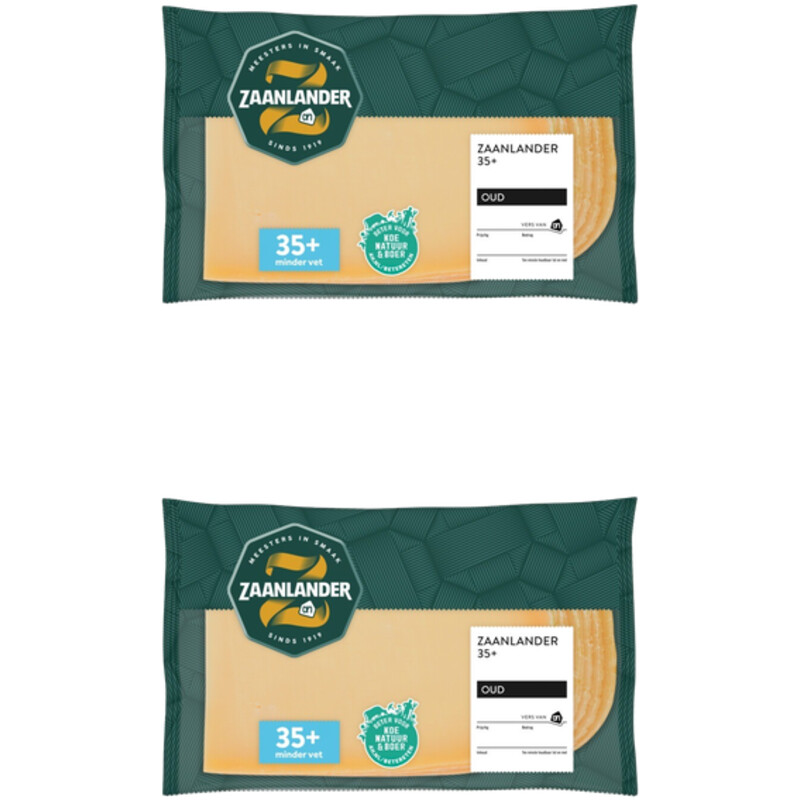 Een afbeelding van AH Zaanlander Oud 35+ plakken 2-pack