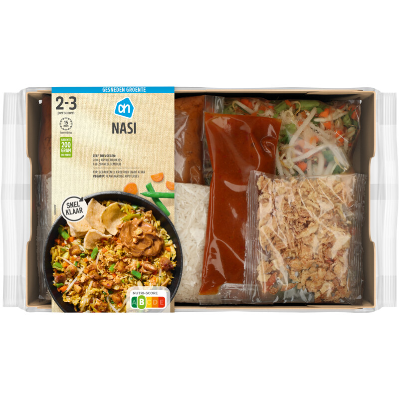 Een afbeelding van AH Gesneden verspakket oosterse nasi