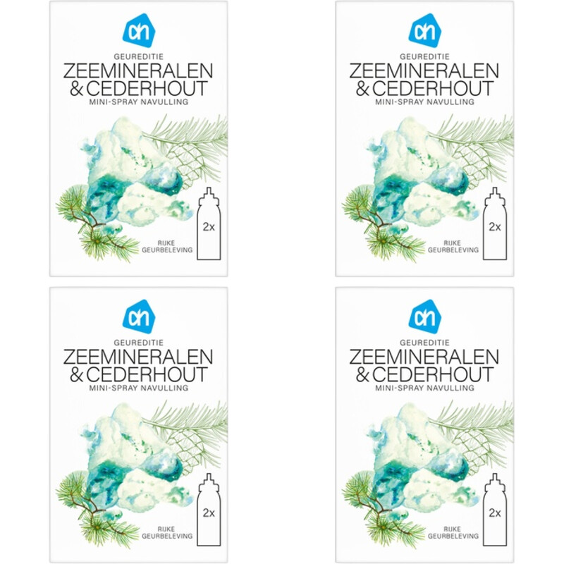 Een afbeelding van AH Geureditie zeemineraal navul 4-pack