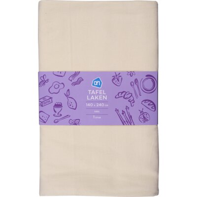 pdp-image-AH Tafellaken textiel uni geel