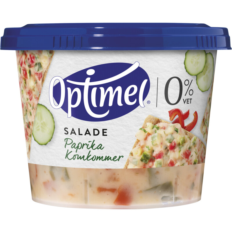 Een afbeelding van Optimel Salade Zoete paprika-Komkommer 175g