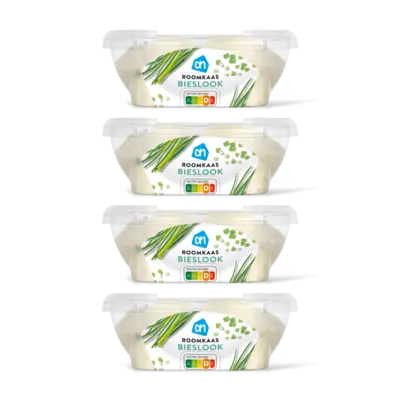 pdp-image-AH Roomkaas bieslook 4-pack