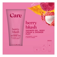 Care Berry blush shower gel giftset