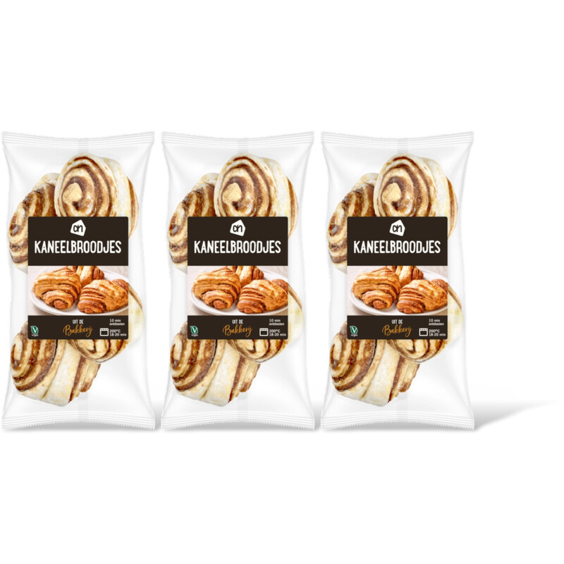 AH Diepvries kaneelbroodjes 3-pack