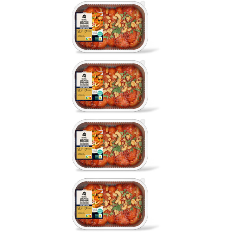 AH Ovenschotel scharrelkiphaas tandoori 4pk