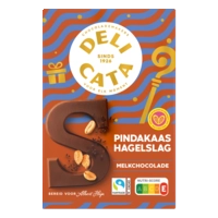 Delicata Chocoladeletter melk pindakaas hagelslag