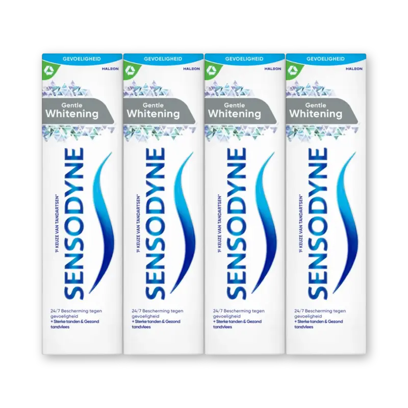Sensodyne Gentle whitening tandpasta 4-pack
