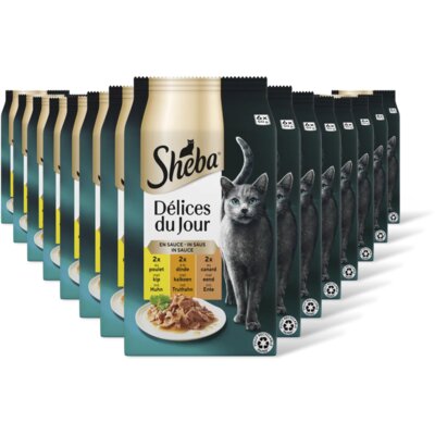 pdp-image-Sheba Delices du jour in saus kip/kalkoen 15pk