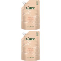 Een afbeelding van Care Peach power vol. shampoo refill 2-pack