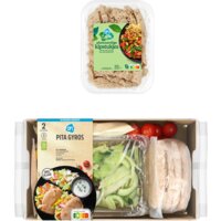 Een afbeelding van AH Vega Griekse Pita Gyros Verspakket