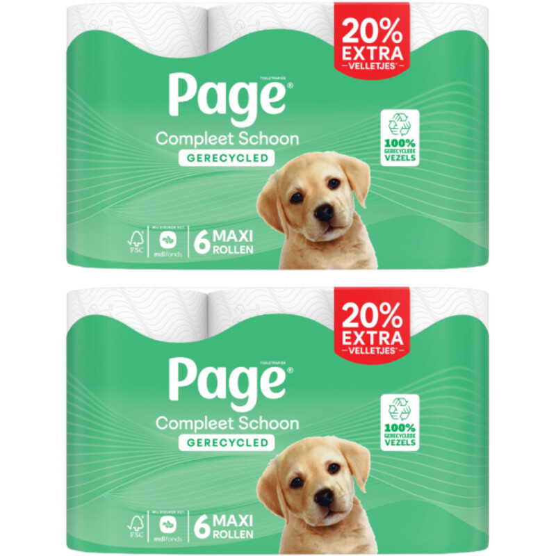 Een afbeelding van Page Compleet schoon recycled 2-pack