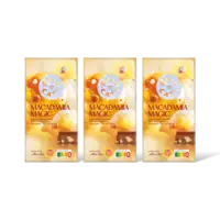 Delicata macadamia magic melkchocolade 3-pack