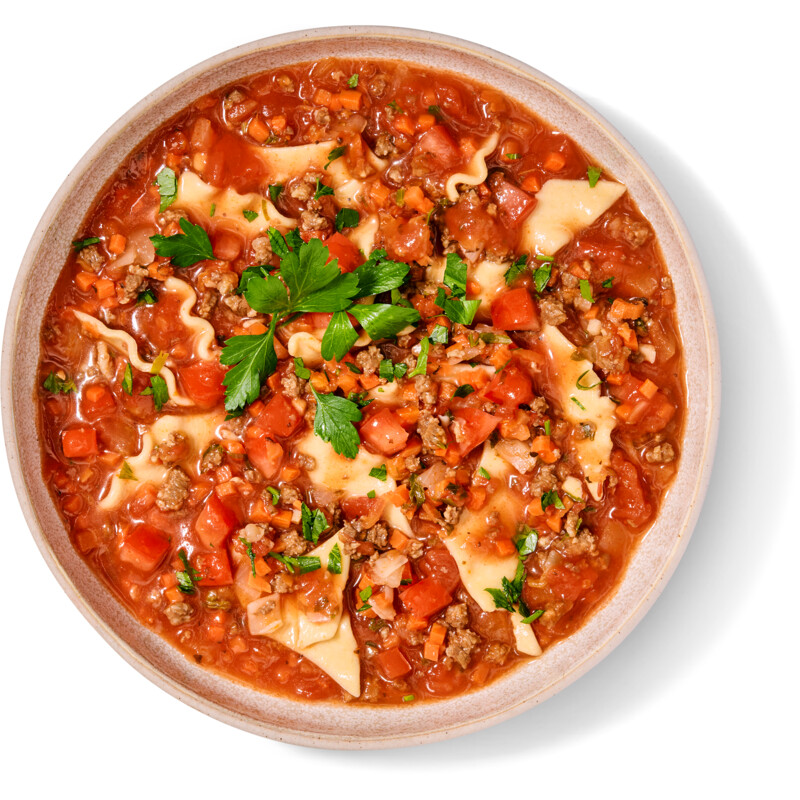 Een afbeelding van AH Maaltijdsoep lasagne