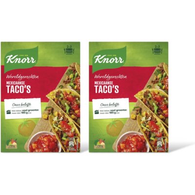 pdp-image-Knorr Wereldgerechten Mexicaanse taco's 2-pack