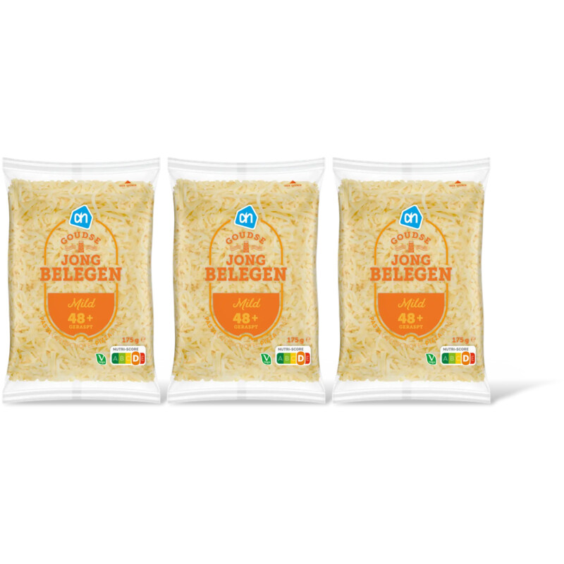 AH Goudse jong belegen 48+ geraspt 3-pack