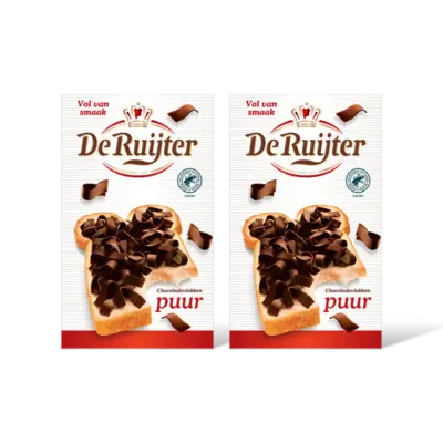 pdp-image-De Ruijter Chocolade vlokken puur 2-pack