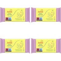 Een afbeelding van Zwitsal Sensitive Billendoekjes 4-pack