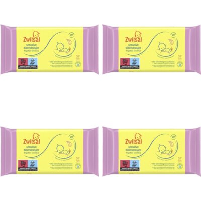 pdp-image-Zwitsal Sensitive Billendoekjes 4-pack