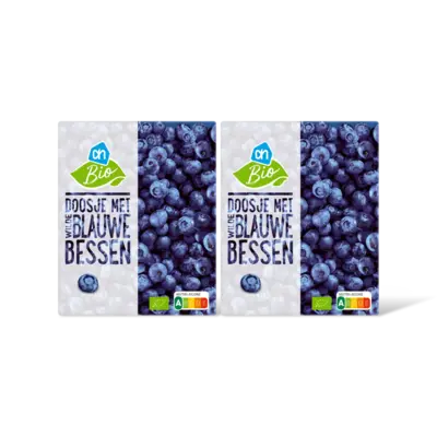 AH Biologisch Doosje met wilde blauwe bessen 2-pack