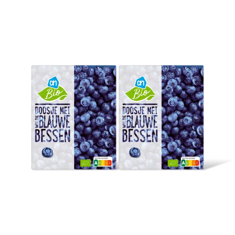 Doosje met wilde blauwe bessen 2-pack